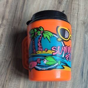 Betras Vintage Summer Fun Orange Travel Mug 52oz